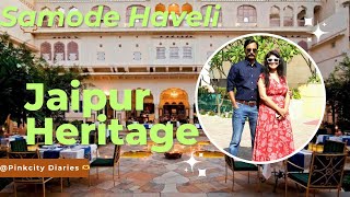 5Star Luxury Samode Haveli  Honest Review  Samode Haveli  150 years Old tree  Sheesh Mahal [upl. by Brynna497]