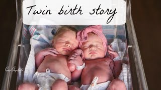 TWIN BIRTH VLOG THEYRE HERE [upl. by Gnehc]