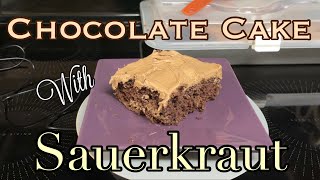 Chocolate Cake with Sauerkraut [upl. by Ilecara]