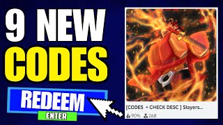 UPDATE NEW ROBLOX SLAYERS UNLEASHED CODES 2024  BE QUICKLY  PART 94 [upl. by Leahcimnoj]