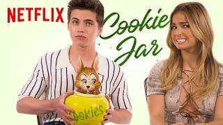 Tanner Buchanan and Addison Rae Answer Odd Questions From a Nosy Cookie Jar  Hes All That Netflix [upl. by Medin]