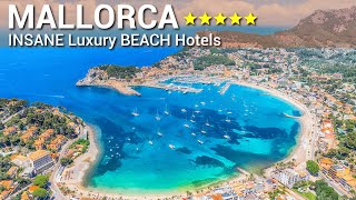 TOP 10 INSANE 5 Star Luxury BEACH Hotels In MALLORCA  SPAIN [upl. by Rockefeller]