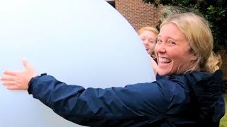 WeatherBalloon Launch Process in Hurricane Ian Rainbands  UNC Charlotte Meteorology [upl. by Onabru]