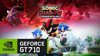 Sonic X Shadow Generations GT 710  4GB Ram  Intel Core I3 3220 [upl. by Ydissak]