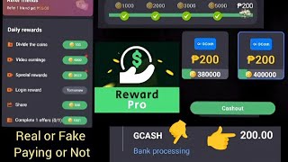 Reward Pro  legit or fake Still paying or not [upl. by Eimia]