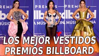 😍Los MEJOR VESTIDOS de los Premios Billboard de la Música Latina 2024 [upl. by Tad]