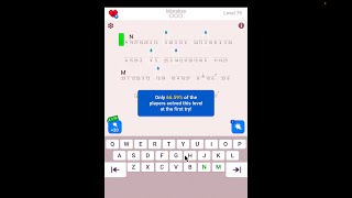 Cryptogram The Solution For Level 79  Step by Step Word Brain Puzzle [upl. by Cesaro]