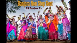 Banjara New Non Stop Geet  Lagan geet holi geet Super hits geet maharashtra sk banjara tv [upl. by Ralat]