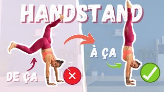 HANDSTAND  5 ÉTAPES pour APPRENDRE RAPIDEMENT LÉQUILIBRE SUR LES MAINS 🤸‍♀️ [upl. by Eanej]