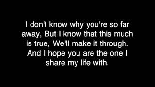 Daniel Bedingfield  If Youre Not The One HQ with Lyrics [upl. by Kellby]