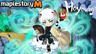 Maplestory M  ตั้งสกิวฟามhyper Hoyoung นักพรตผู้ลื่นไหลและบ้าบิ่น เผ่า Anima Thief [upl. by Ynots]