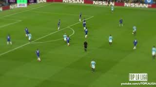 Kompany wonder goal vs Leicester [upl. by Borlase344]