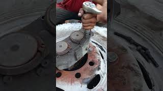 brake caliper broke volvo fh [upl. by Estrella]