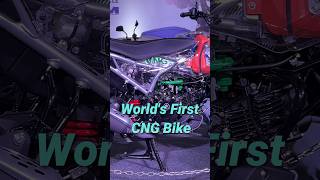 Bajaj CNG Bike  Worlds First CNG Motorcycle  Bajaj Freedom CNG Bike shorts [upl. by Aelrac60]