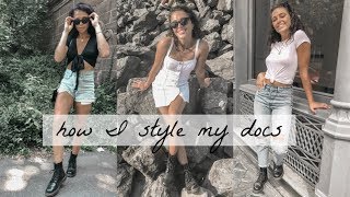 How I Style My Doc Martens [upl. by Frederik]