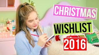 TEEN CHRISTMAS WISHLIST 2016 [upl. by Bowles304]