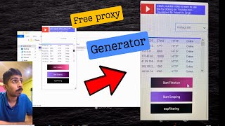 Free Proxy Generator  Generates working good proxies [upl. by Eelessej]