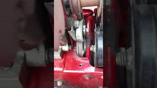 Craftsman Drive Belt Slipping on Start [upl. by Anar]