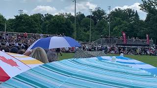 Cambridge Highland Games Massed Bands 2024 [upl. by Ana160]