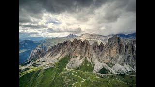 Die schönen Dolomiten Über die Sellaronda zur Rosengartengruppe und Seiser Alm [upl. by Ursa]