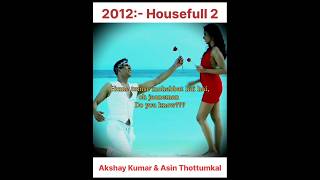 Akshay ne kiya Asin ko propose ♥️ housefull2 akshaykumar asin ytshorts shorts [upl. by Wing]