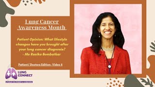 Dr Vanita Noronha WHY should you join a Support group LCAM Lung Connect English [upl. by Llenyaj734]