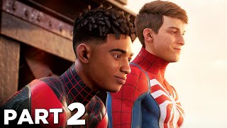 SPIDERMAN 2 PS5 Walkthrough Gameplay Part 2  PETER PARKER FULL GAME [upl. by Amerd]