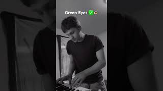 ✅ Green Eyes Cover by Me Coldplay greeneyes piano sing song god jesus lovesyou kansas ya [upl. by Dumond]