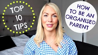 HOW TO BE AN ORGANISED MUM  ORGANIZED MOM  ORGANISE YOUR LIFE [upl. by Htaras]