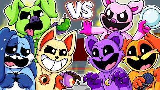 SMILING CRITTERS vs FROWNING CRITTERS Poppy Playtime 3 Animación [upl. by Acissej859]