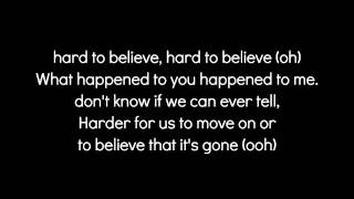 Hard To Believe Andy Davis Lyrics [upl. by Rutherfurd]