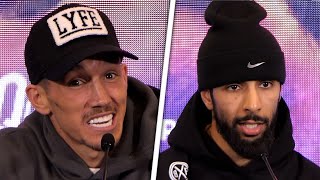 HEATED Liam Davies vs Shabaz Masoud • FULL FINAL PRESS CONFERENCE • Frank Warren [upl. by Ycak464]