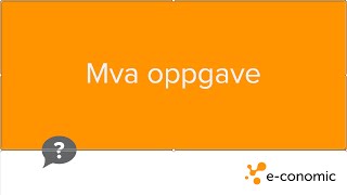 Mva oppgave [upl. by Tilly]