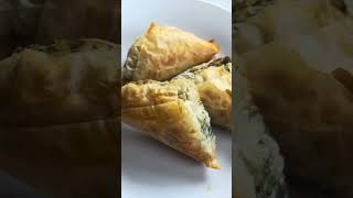 Spanakopita Spinach Pie Triangles [upl. by Oigroig]