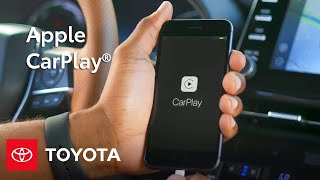 How to Set Up Apple CarPlay  Toyota [upl. by Assertal]