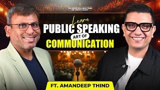 How to communicate effectively  Art of Public Speaking  ft AmandeepThind  Dr Ysr Podcast [upl. by Ano]