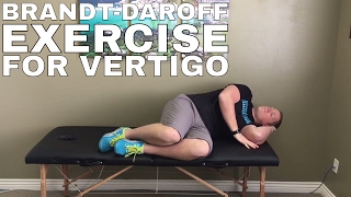 Vertigo BrandtDaroff Exercise [upl. by Itra]