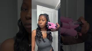 The best 20 hair crimper from Amazon🎀✨ hairtutorial haircrimper [upl. by Kavanagh]