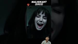 Malignant movie explained in Hindi viral movieexplain moviereview trending shortvideos [upl. by Fish]