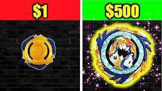 1 BEYBLADE vs 500 BEYBLADE Fafnir Edition [upl. by Leila]