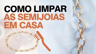 Como limpar semijoias em casa 🤩 I Halita Semijoias [upl. by Yentirb396]