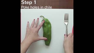 How to Roast Hatch Green Chile in an Oven [upl. by Abeh]