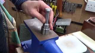 Setting Large Grommets and Eyelets with the Osborne Die Tool [upl. by Zetnas]