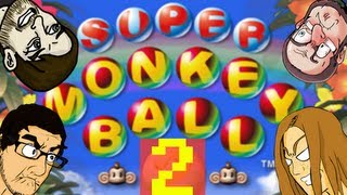 GameFaceOFF  Super Monkey Ball  4 Player Competition Mode  Part 2 [upl. by Akilat733]