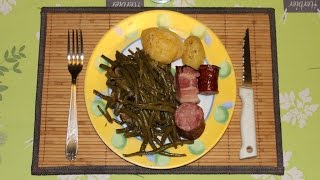 Haricot vert et pomme de terre accompagné de charcuterie  Cuisson avec lautocuiseur [upl. by Richards]