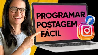 Como agendar publicação do instagram pelo Meta Business [upl. by Mcgrody]