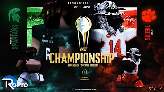 LFG S1  Legendary Bowl I  Michigan State vs Clemson Highlights Sponsored by RoPro [upl. by Yorgerg]