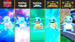 Evolution In Latest Pokémon Games Squirtle  WAIT 😱 Pokemon Scarlet Violet looks BETTER [upl. by Alyakcim921]