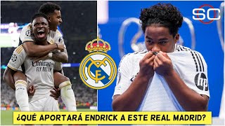 REAL MADRID ENDRICK hará COMPETENCIA con VINICIUS y RODRYGO ANCELOTTI debe ELEGIR  SportsCenter [upl. by Ahsaeyt]