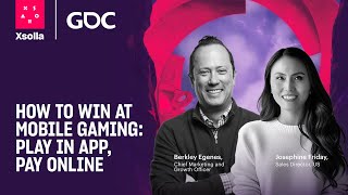 HOW TO WIN AT MOBILE GAMING PLAY IN APP PAY ONLINE  GDC 2024 [upl. by Irmine]